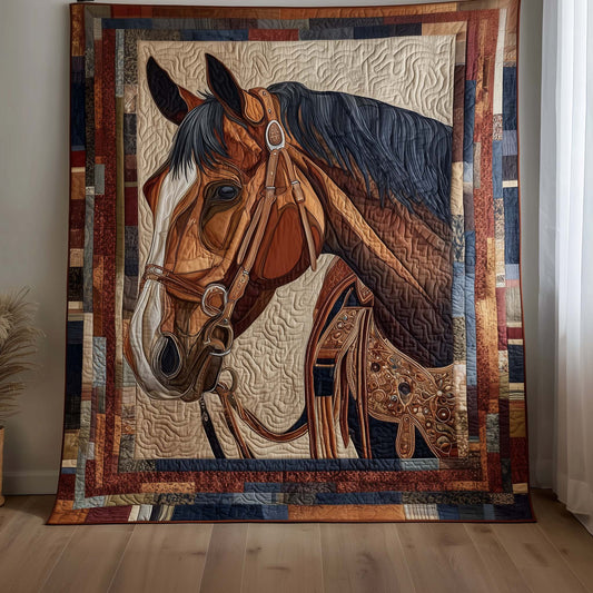 Prairie Horse Quilted Blanket GFTOTG2672