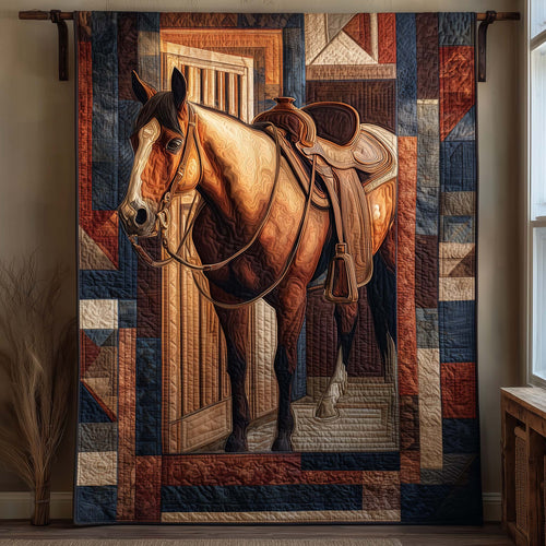 Prairie Horse Quilted Blanket GFTOTG2675