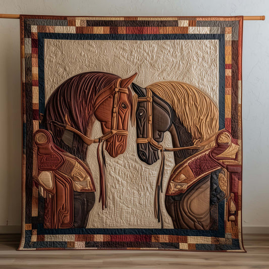 Prairie Horse Quilted Blanket GFTOTG2676