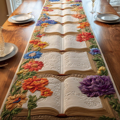 The Floral Chapter Quilted Table Runner GFTOTG2677