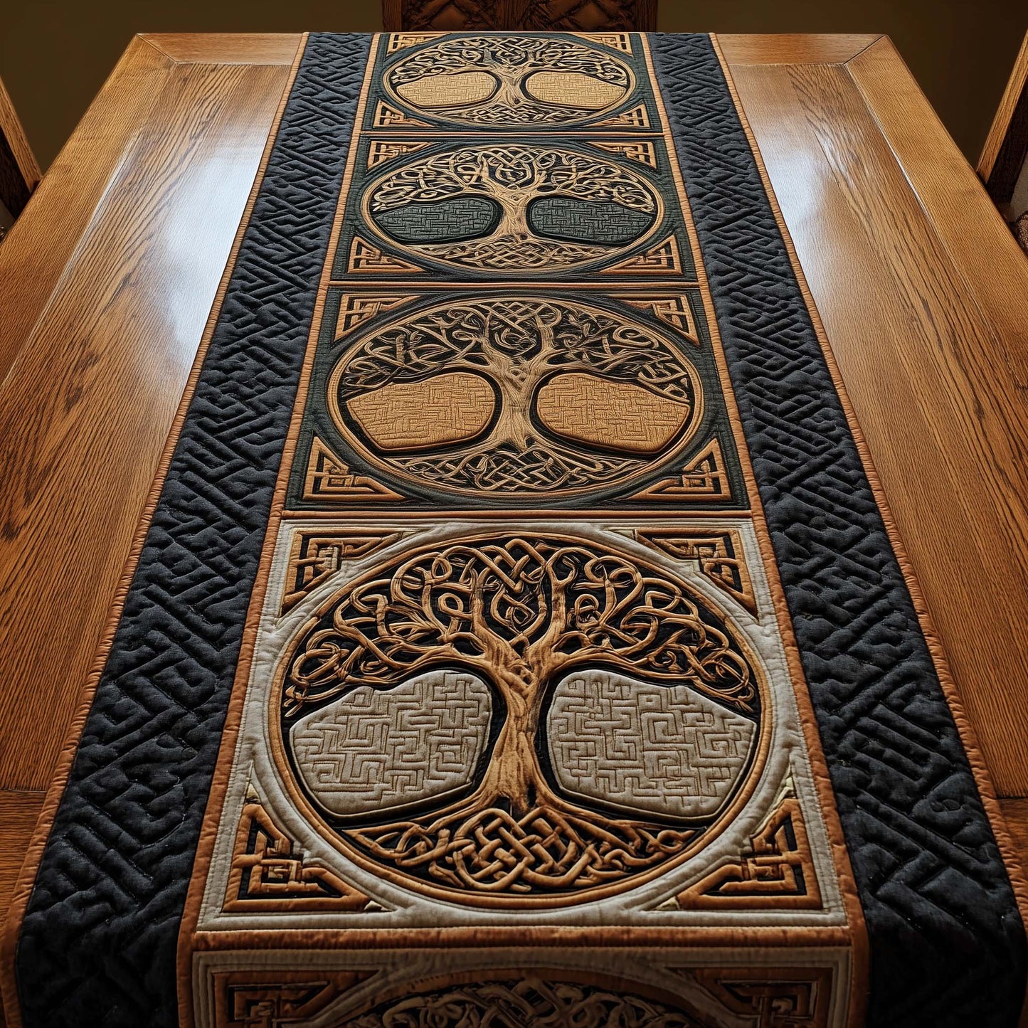 Celtic Tree of Life Quilted Table Runner GFTOTG2711