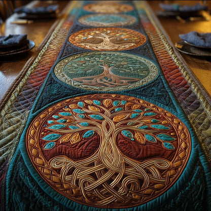Celtic Tree of Life Quilted Table Runner GFTOTG2712