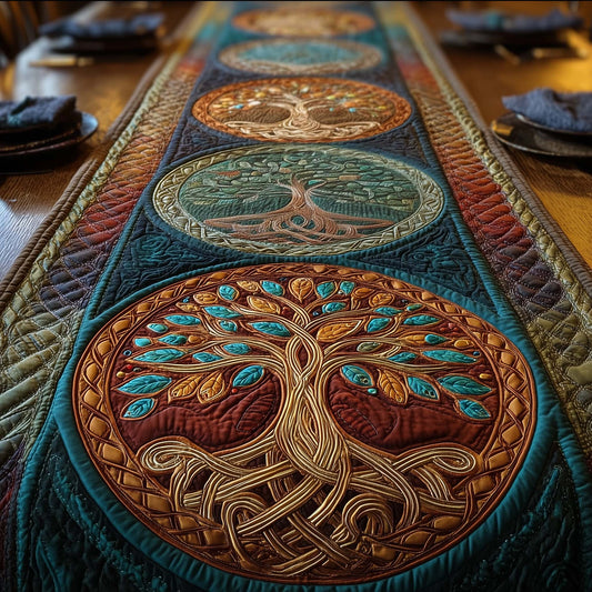 Celtic Tree of Life Quilted Table Runner GFTOTG2712
