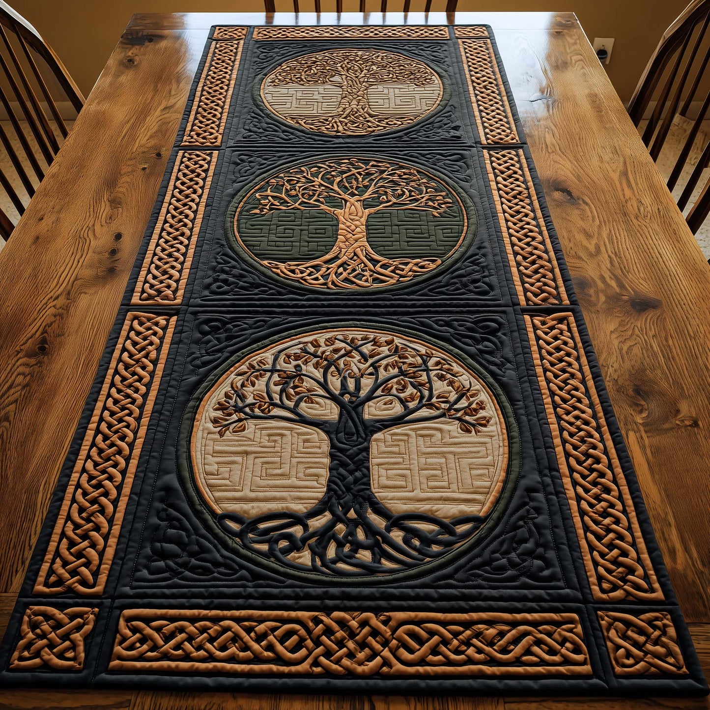 Celtic Tree of Life Quilted Table Runner GFTOTG2713