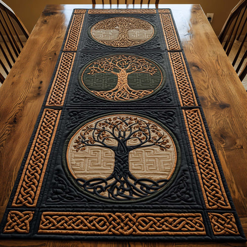 Celtic Tree of Life Quilted Table Runner GFTOTG2713