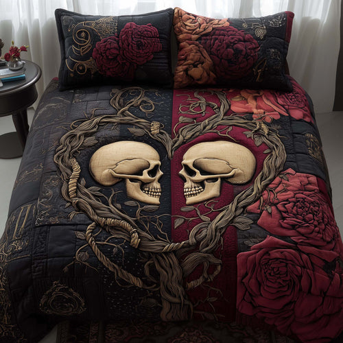 Til Death Do Us Part 3-Piece Quilted Bedding Set GFTOTG2716