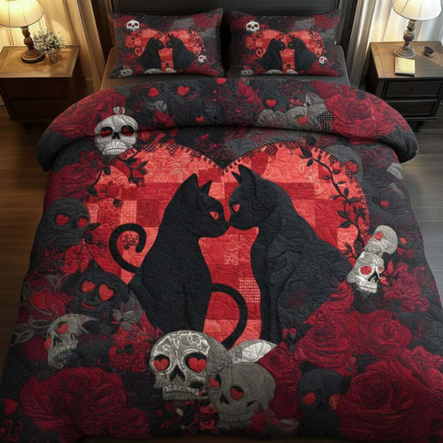 Til Death Do Us Part 3-Piece Quilted Bedding Set GFTOTG2717