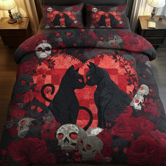 Til Death Do Us Part 3-Piece Quilted Bedding Set GFTOTG2717