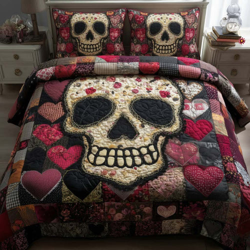 Til Death Do Us Part 3-Piece Quilted Bedding Set GFTOTG2718