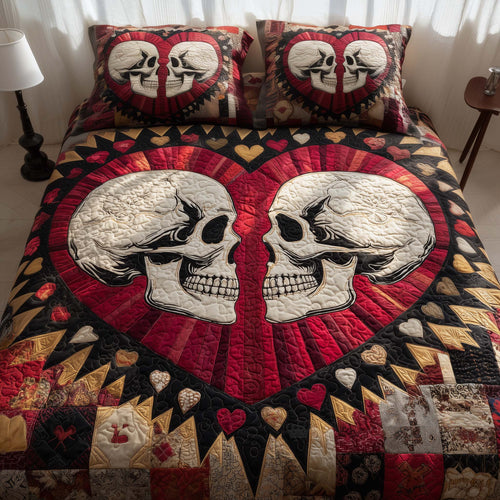 Til Death Do Us Part 3-Piece Quilted Bedding Set GFTOTG2719