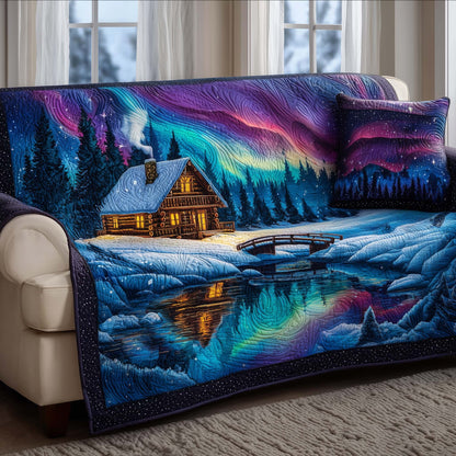 Sacred Aurora Quilted Sofa Cover GFTOTG2744