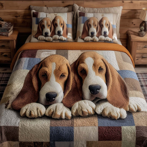 Paw Love 3-Piece Quilted Bedding Set GFTOTG2750