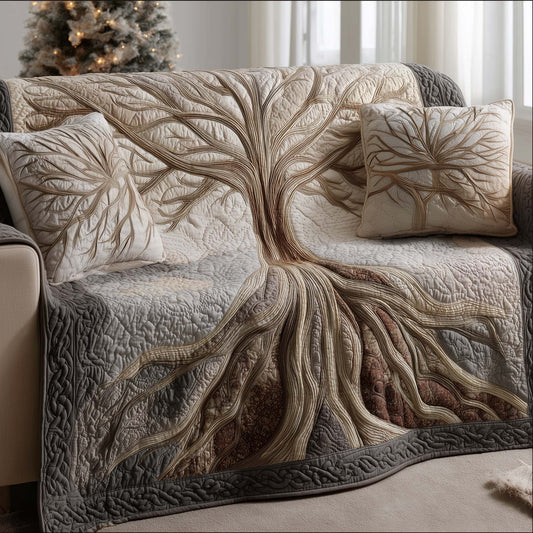 Timeless Roots Quilted Sofa Cover GFTOTG2764