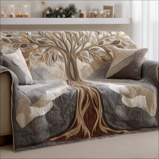 Timeless Roots Quilted Sofa Cover GFTOTG2765