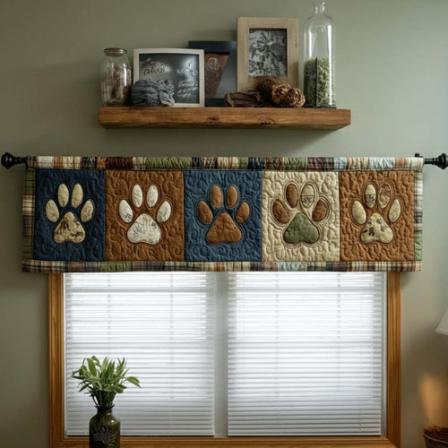Woven Paws Quilted Valance GFTOTG2769