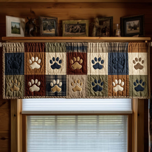 Woven Paws Quilted Valance GFTOTG2770