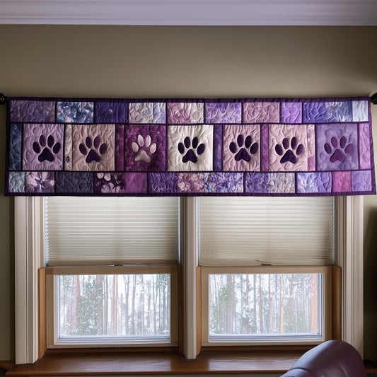 Woven Paws Quilted Valance GFTOTG2772