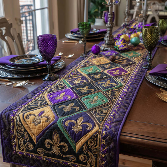 Fleur De Lis Quilted Table Runner GFTOTG2791