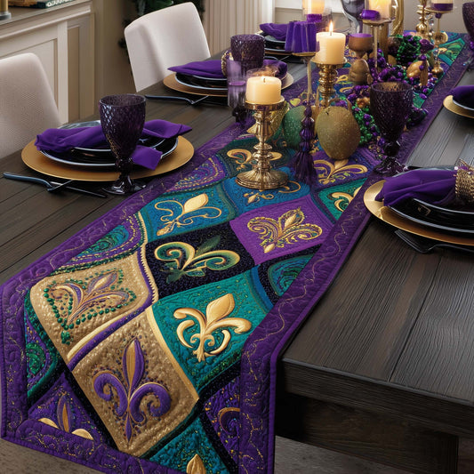 Fleur De Lis Quilted Table Runner GFTOTG2793