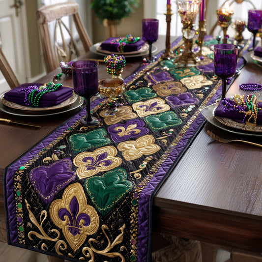 Fleur De Lis Quilted Table Runner GFTOTG2794