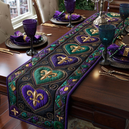 Fleur De Lis Quilted Table Runner GFTOTG2795