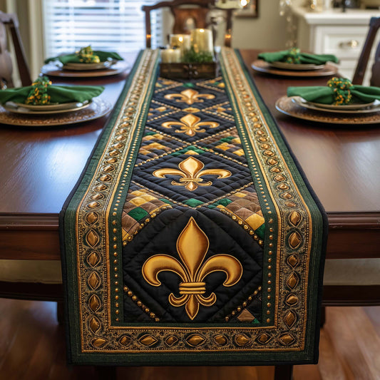 Fleur De Lis Quilted Table Runner GFTOTG2798