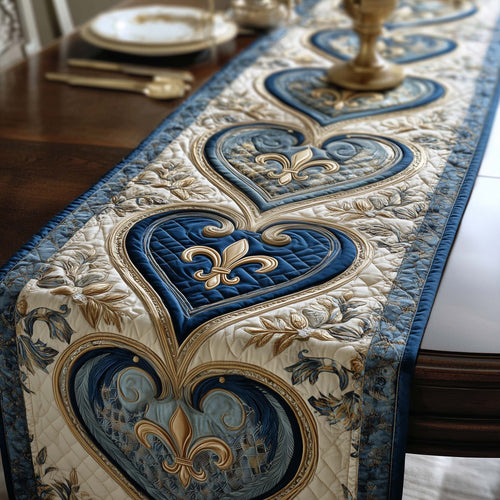 Fleur De Lis Quilted Table Runner GFTOTG2800