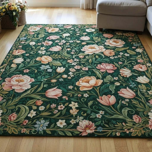 Mossy Flowers Area Rug GFTOTG2878