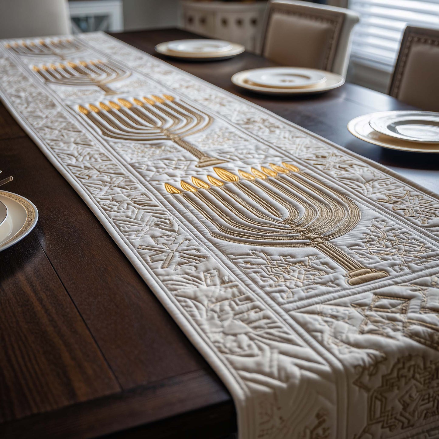 Festival of Lights Quilted Table Runner GFTOTG2917
