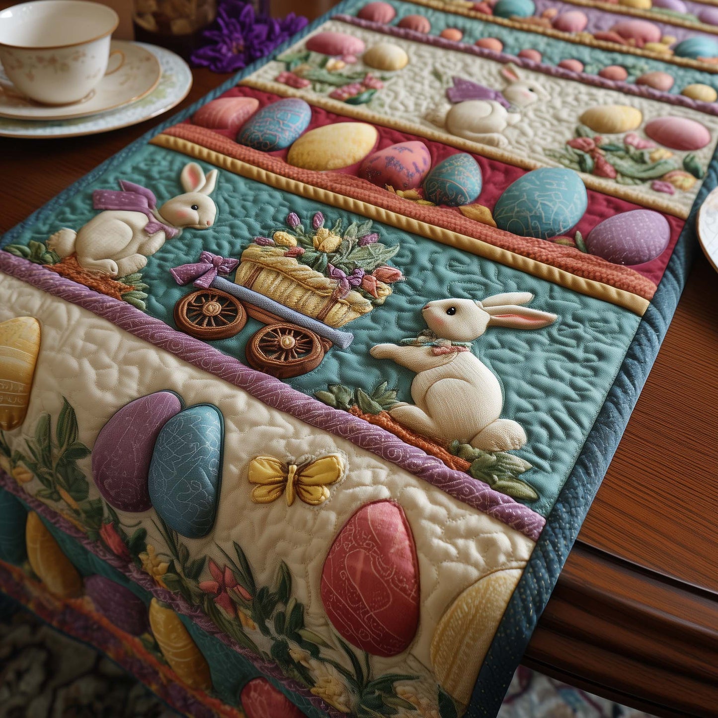 Easter Joy Quilted Table Runner GFTOTG2984