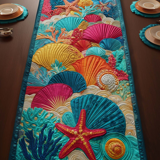 Ocean Treasures Quilted Table Runner GFTOTG2991