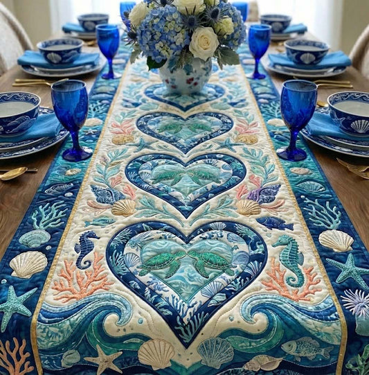 Ocean Treasures Quilted Table Runner GFTOTG2994