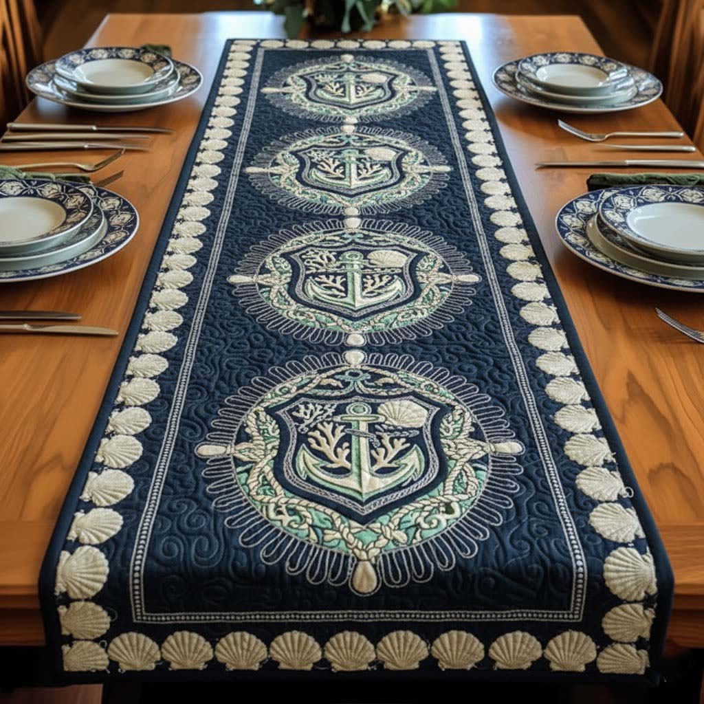 Ocean Treasures Quilted Table Runner GFTOTG2997