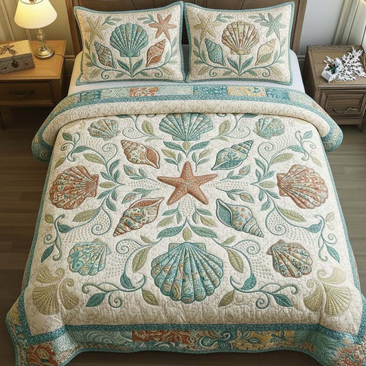Ocean Breeze 3-Piece Quilted Bedding Set GFTOTG3003