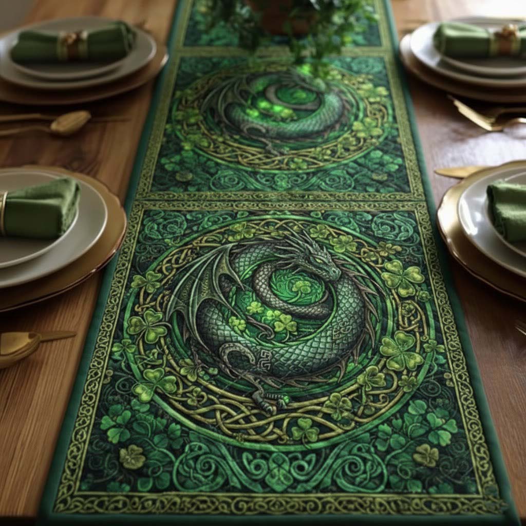 Celtic Dragon Quilted Table Runner GFTOTG3028