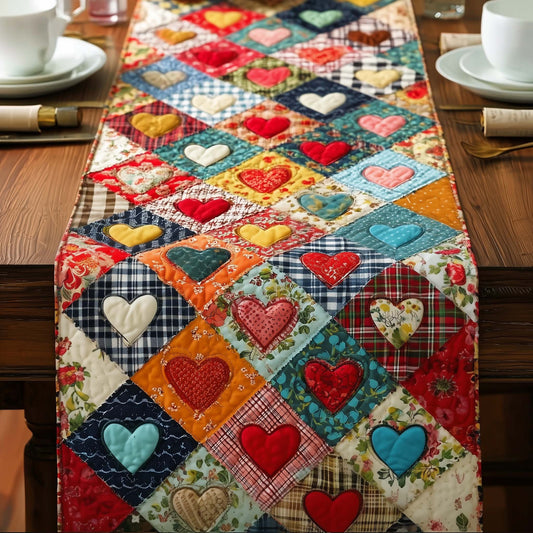 Heart Loom Quilted Table Runner GFTOTG3120