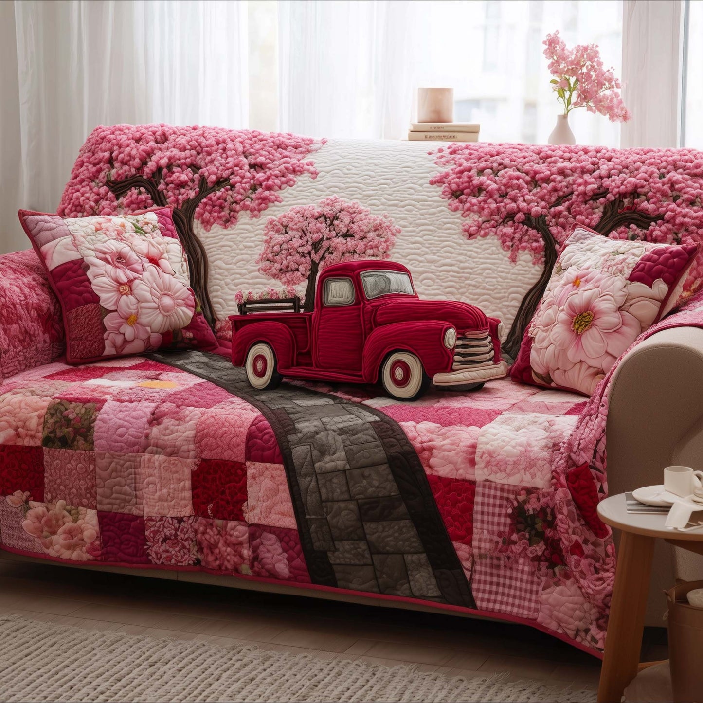 Bloom Cargo Quilted Sofa Cover GFTOTG3125
