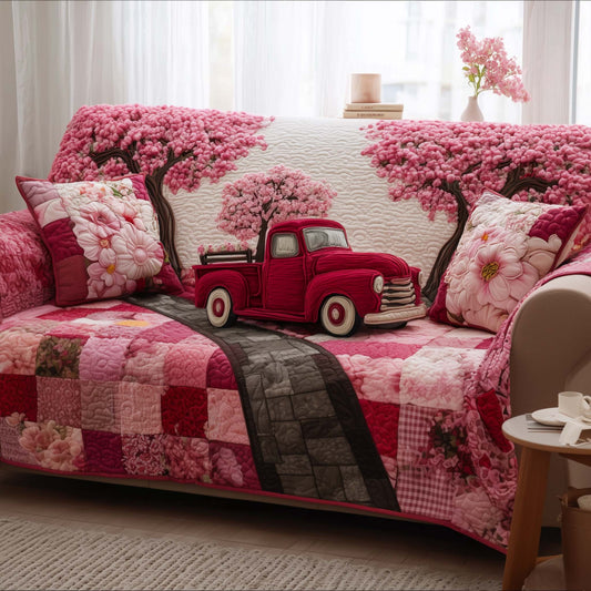 Bloom Cargo Quilted Sofa Cover GFTOTG3125