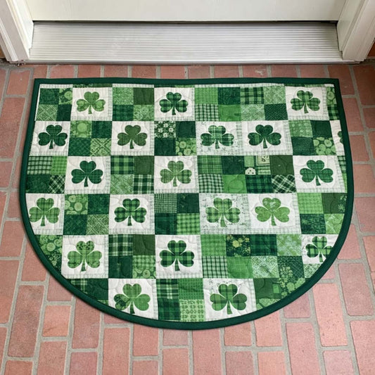 Shamrock Quilted Welcome Mat GFTOTG3158