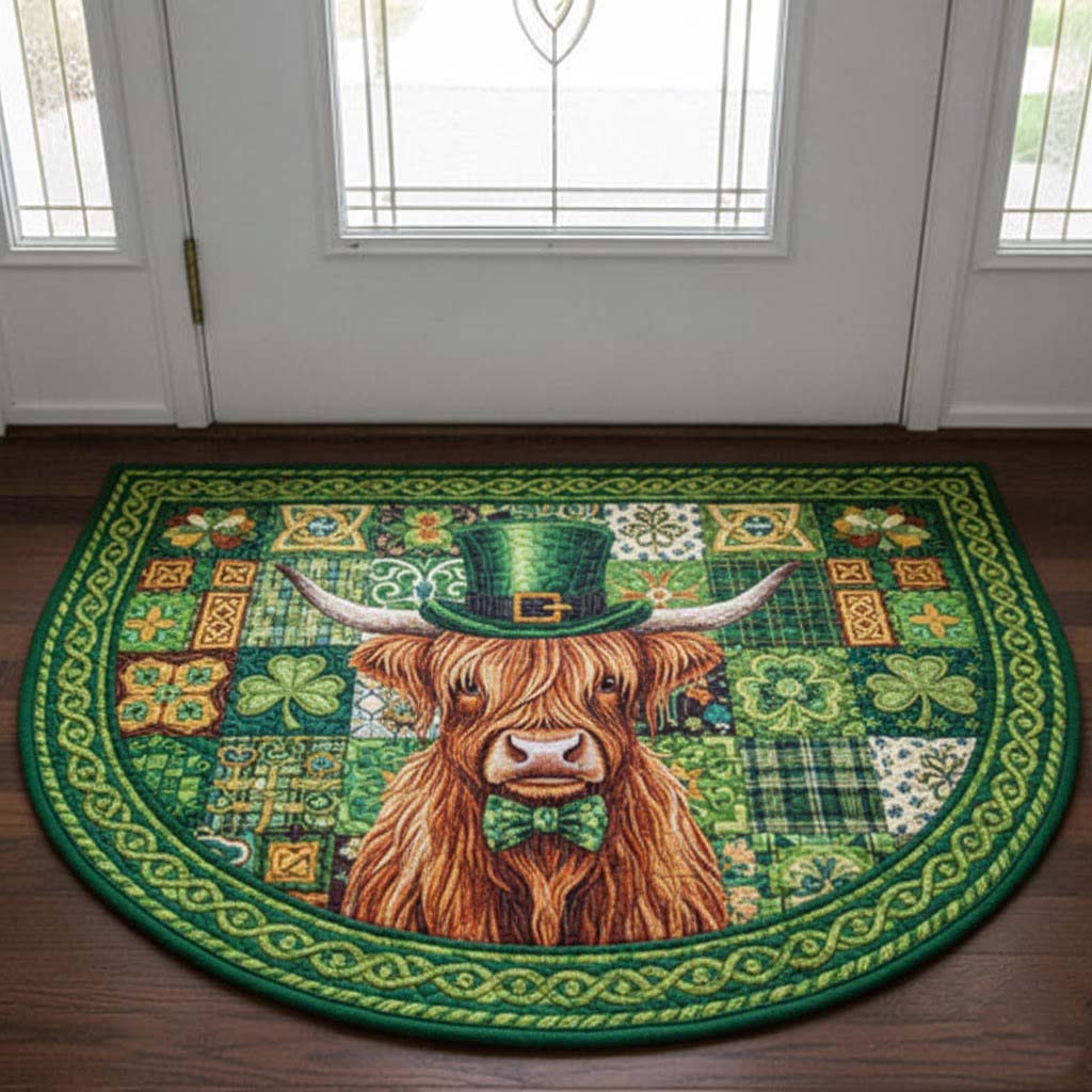 Shamrock Quilted Welcome Mat GFTOTG3161