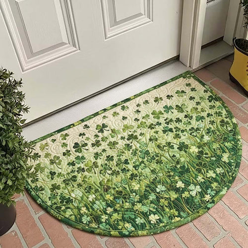 Shamrock Quilted Welcome Mat GFTOTG3162