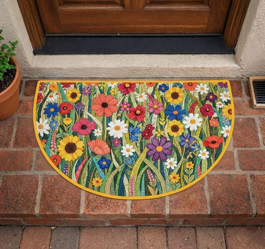 Floral Bloom Quilted Welcome Mat GFTOTG3171