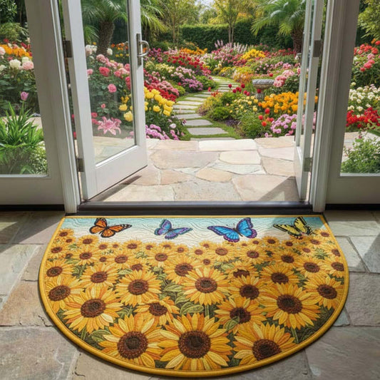 Floral Bloom Quilted Welcome Mat GFTOTG3172