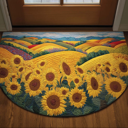 Sunflower Quilted Welcome Mat GFTOTG3192