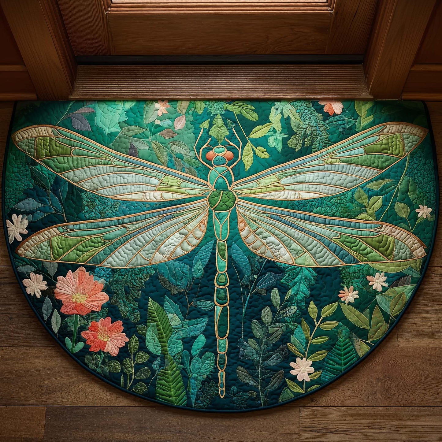 Mystic Dragonfly Quilted Welcome Mat GFTOTG3196