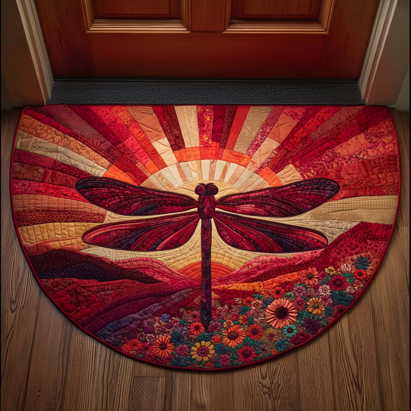 Mystic Dragonfly Quilted Welcome Mat GFTOTG3197