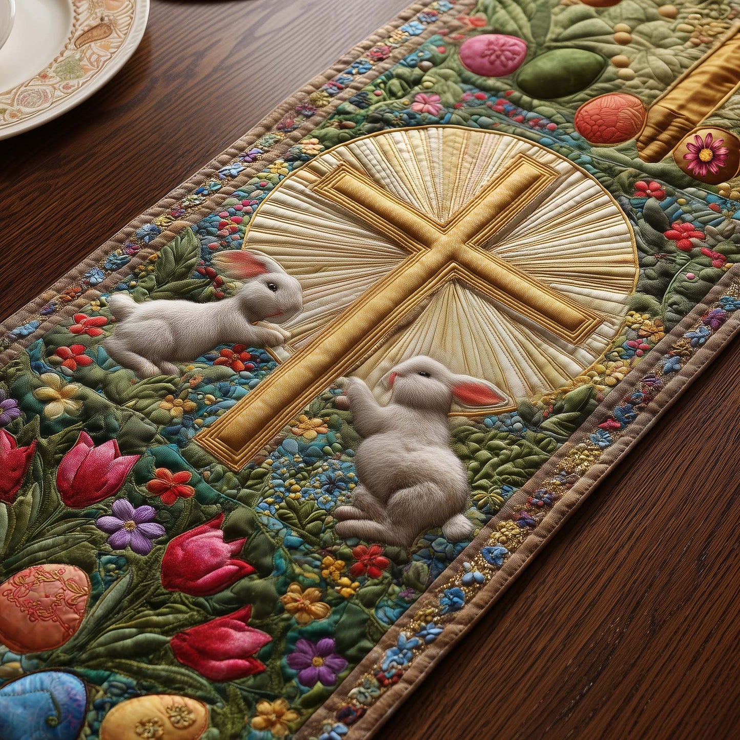 Easter Serenity Quilted Table Runner GFTOTG3271