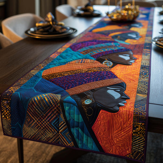Melanin Queens Quilted Table Runner GFTOTG3282