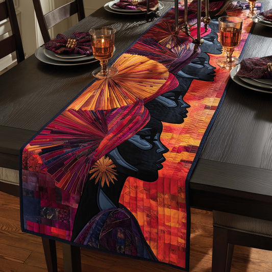 Melanin Queens Quilted Table Runner GFTOTG3283
