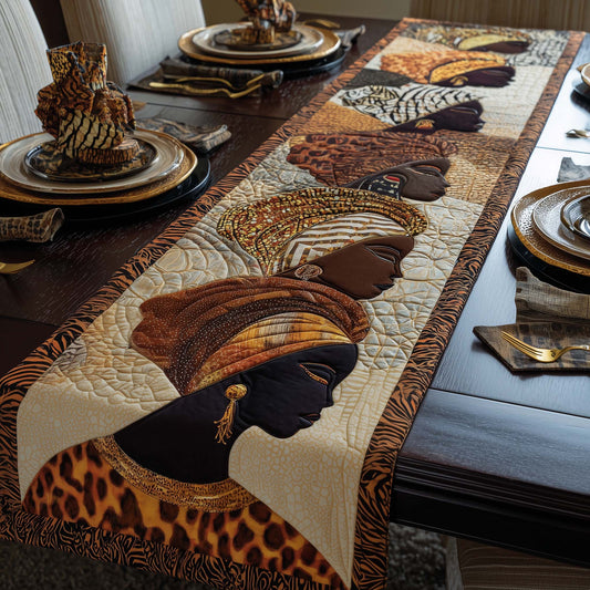 Melanin Queens Quilted Table Runner GFTOTG3286
